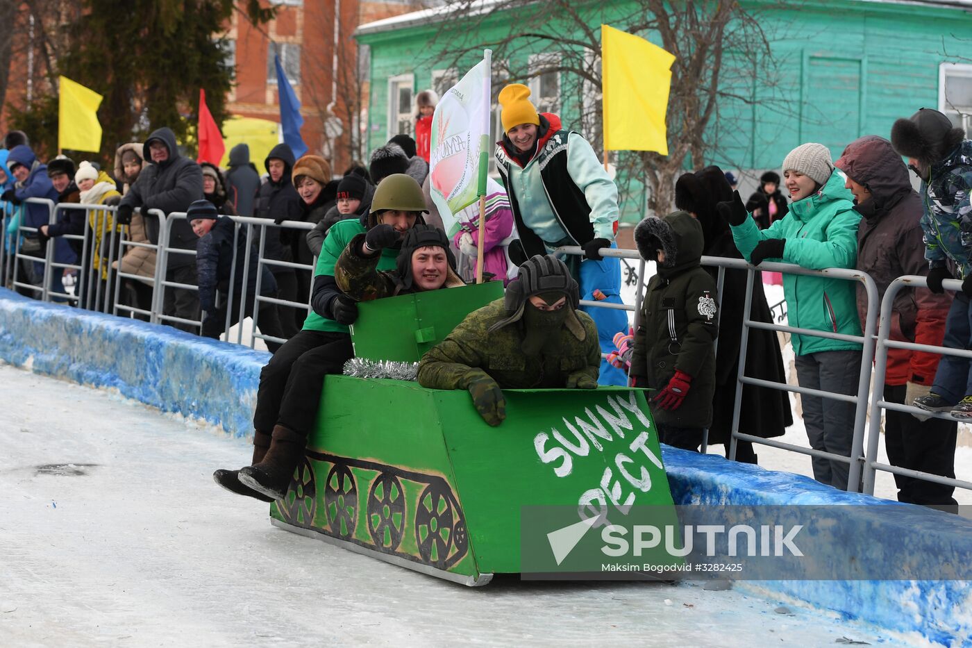 Sunnyfest, a festival of creative sleds