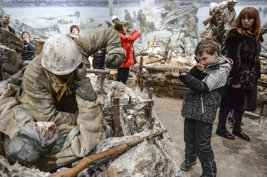 Breakthrough panorama museum in St. Petersburg