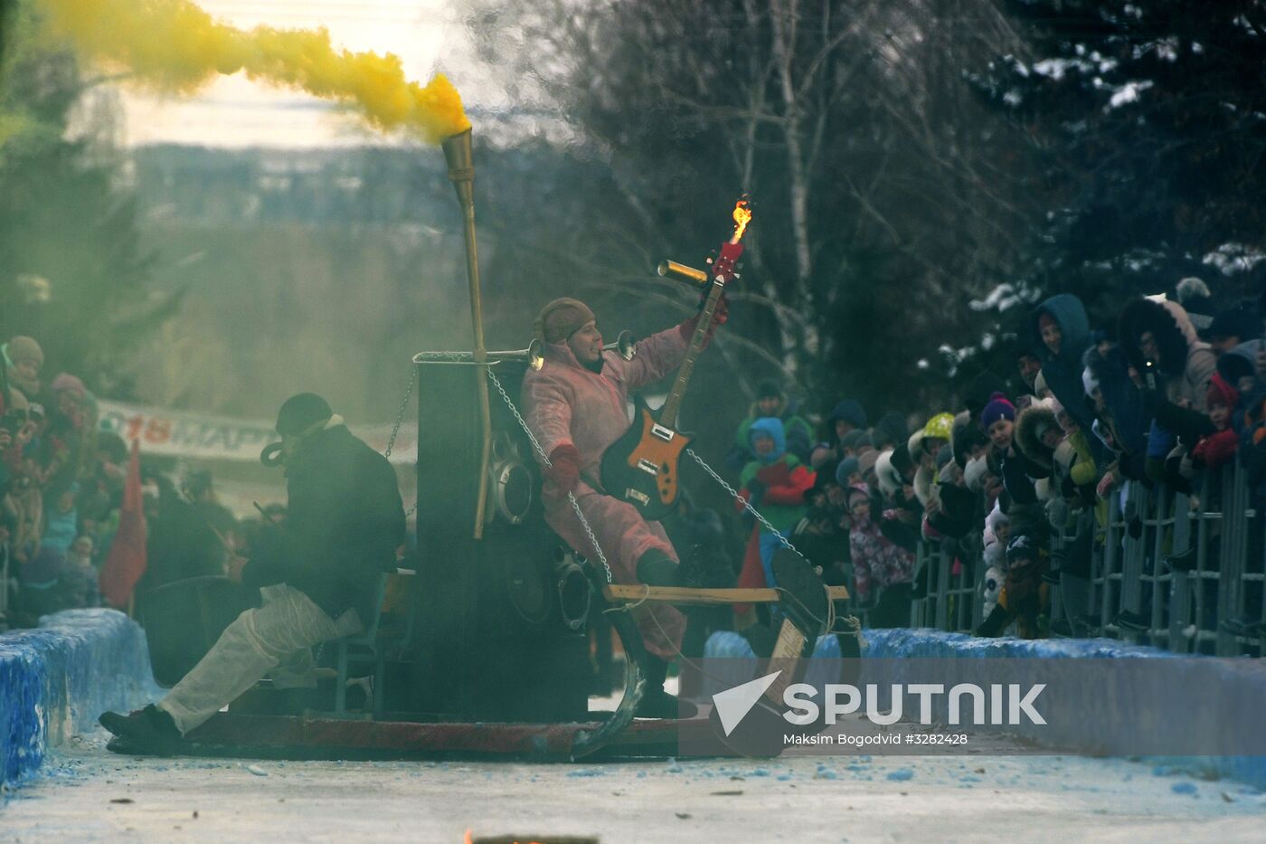 Sunnyfest, a festival of creative sleds