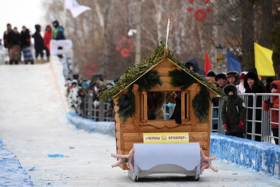 Sunnyfest, a festival of creative sleds