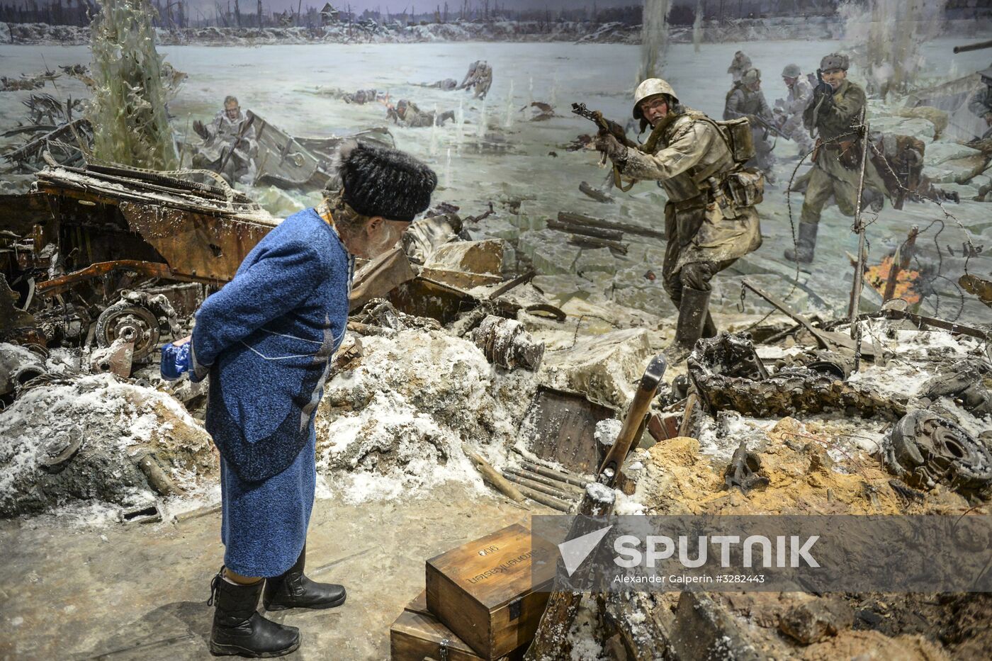 Breakthrough panorama museum in St. Petersburg