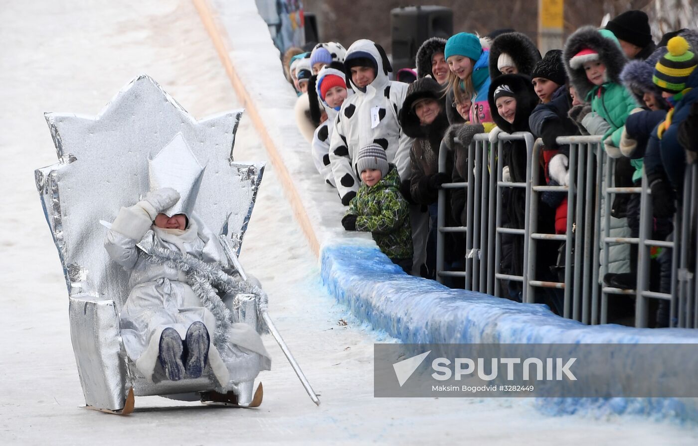 Sunnyfest, a festival of creative sleds