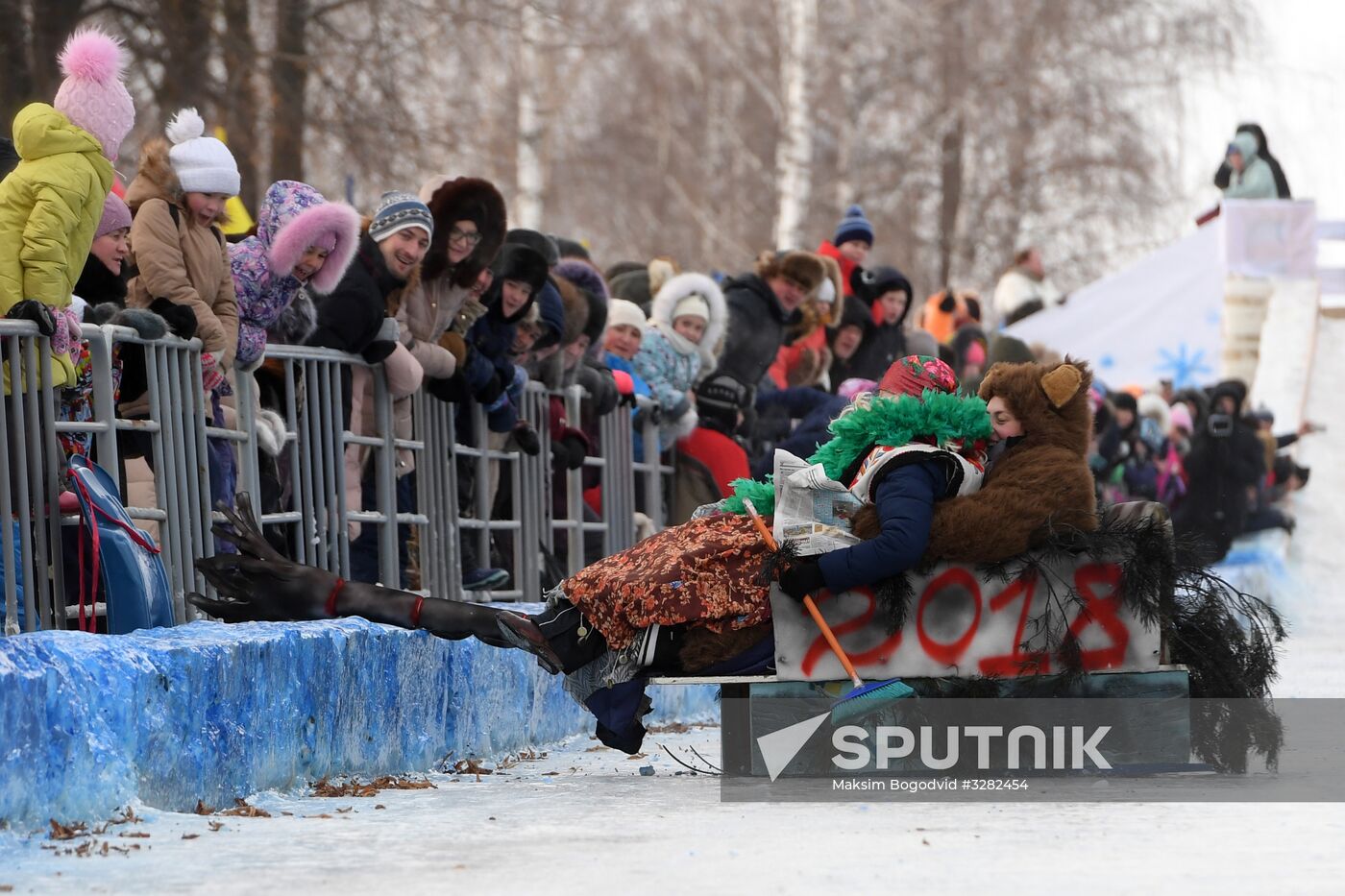 Sunnyfest, a festial of creative sleds