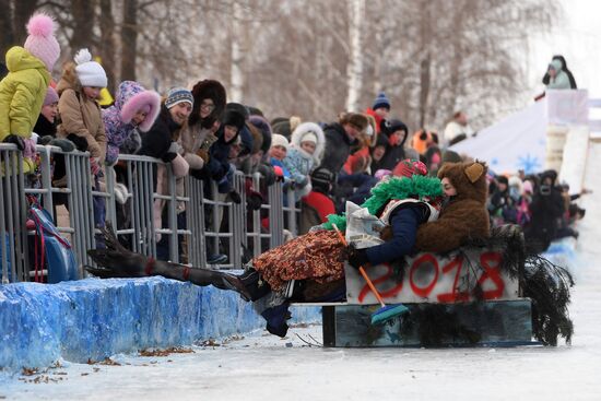 Sunnyfest, a festial of creative sleds