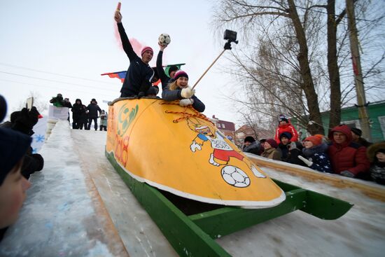 Sunnyfest, a festial of creative sleds
