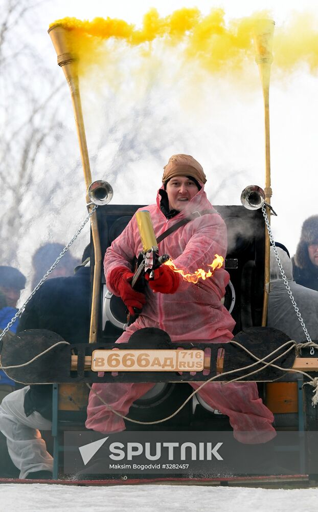 Sunnyfest, a festival of creative sleds