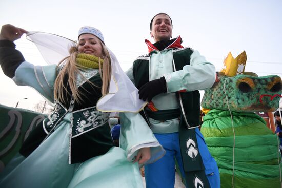 Sunnyfest, a festial of creative sleds