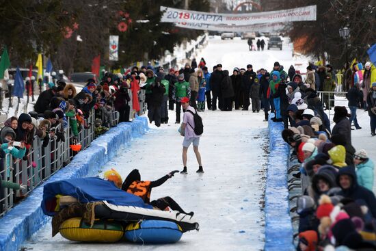 Sunnyfest, a festial of creative sleds