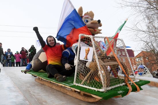 Sunnyfest, a festial of creative sleds