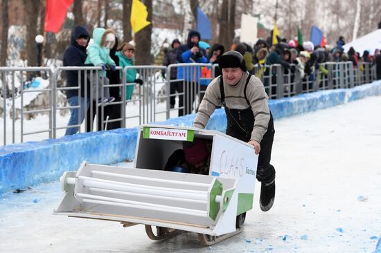 Sunnyfest, a festival of creative sleds