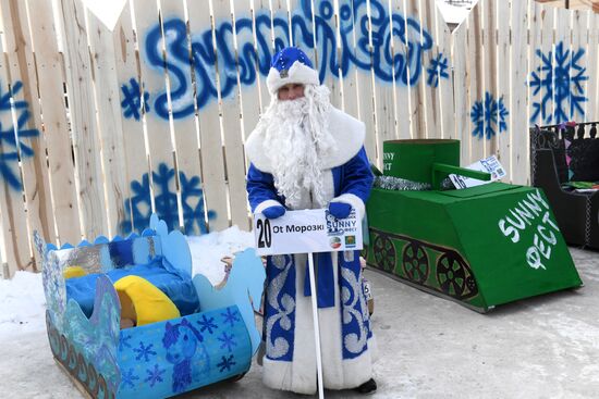 Sunnyfest, a festival of creative sleds