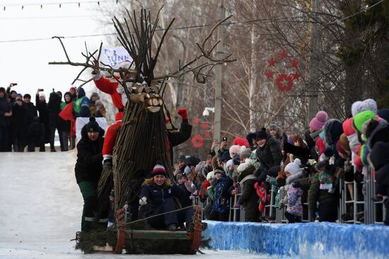 Sunnyfest, a festial of creative sleds