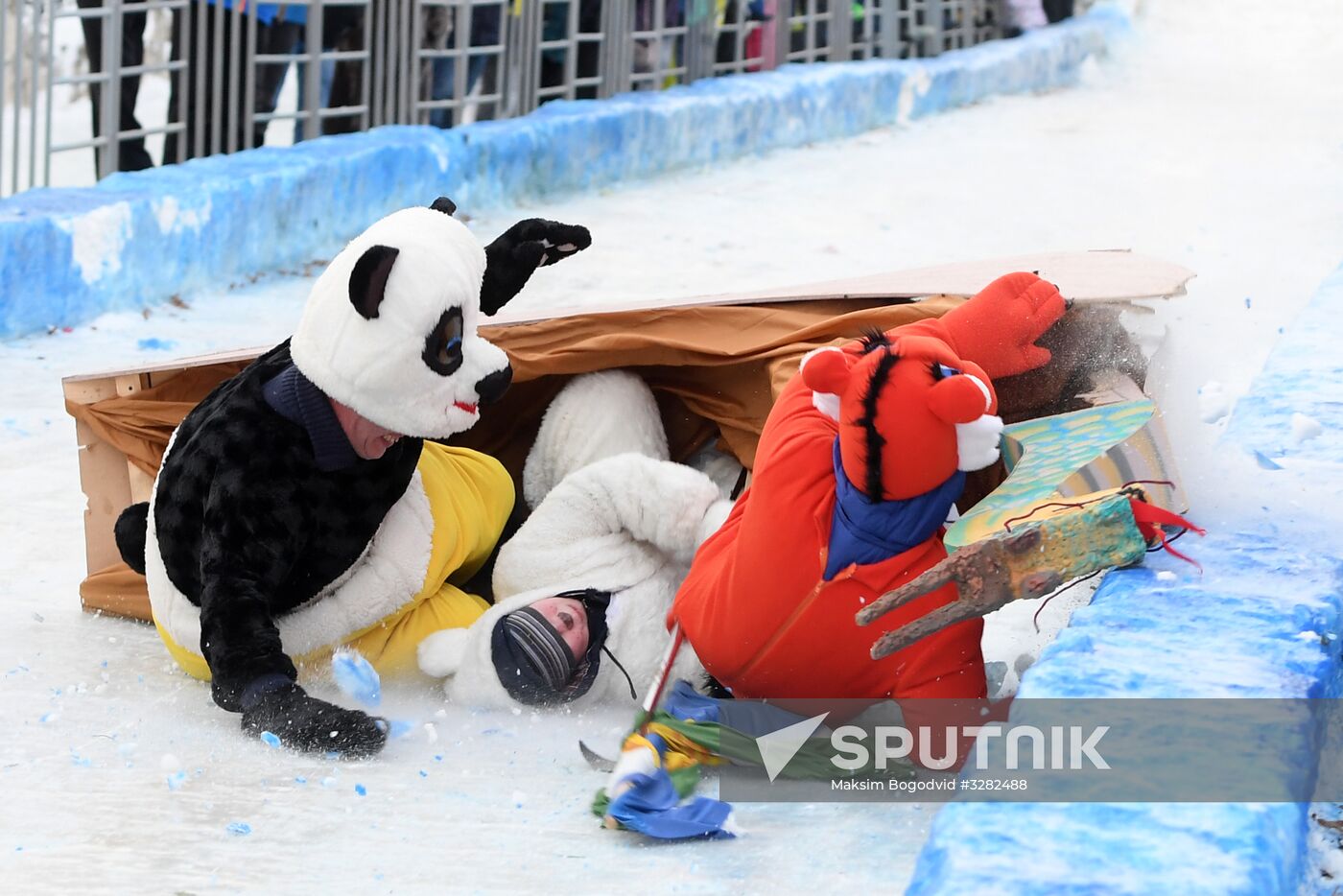 Sunnyfest, a festival of creative sleds