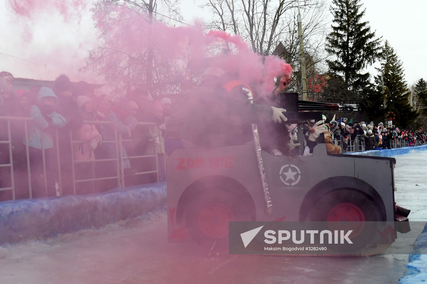 Sunnyfest, a festival of creative sleds