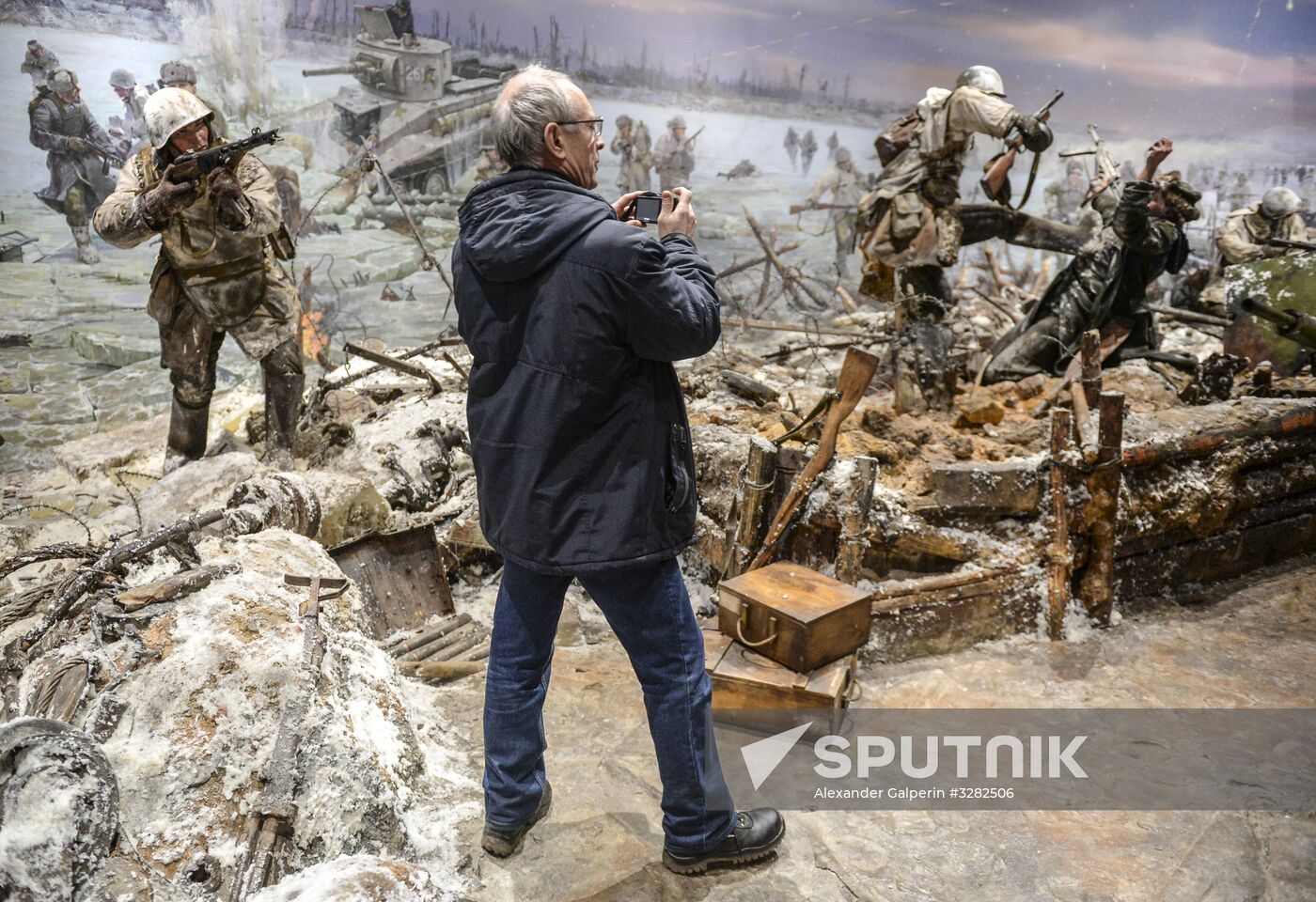 Breakthrough panorama museum in St. Petersburg