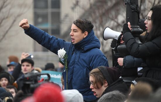 Unauthorized rally as part of Electors' Strike