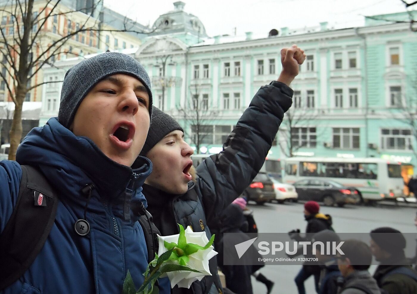 Unauthorized rally as part of Voters' Strike