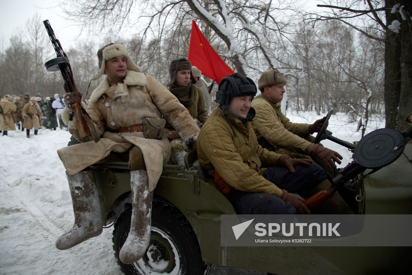 Historical reenactment to mark 75th anniversary of Voronezh's liberation from Nazi-Fascist invaders