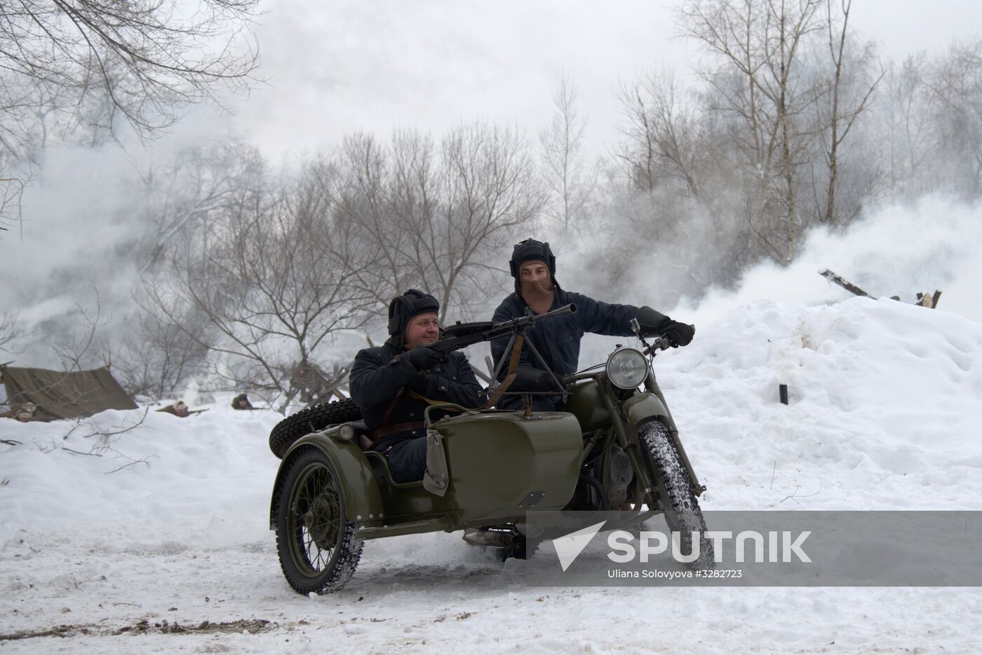 Historical reenactment to mark 75th anniversary of Voronezh's liberation from Nazi-Fascist invaders