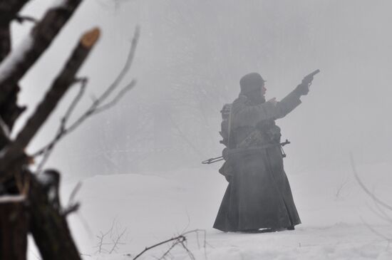 Historical reenactment to mark 75th anniversary of Voronezh's liberation from Nazi-Fascist invaders