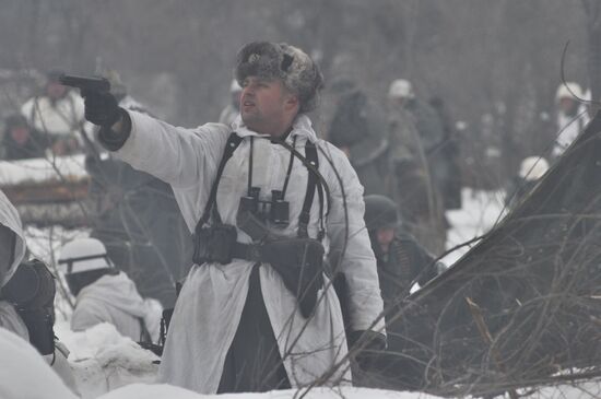 Historical reenactment to mark 75th anniversary of Voronezh's liberation from Nazi-Fascist invaders