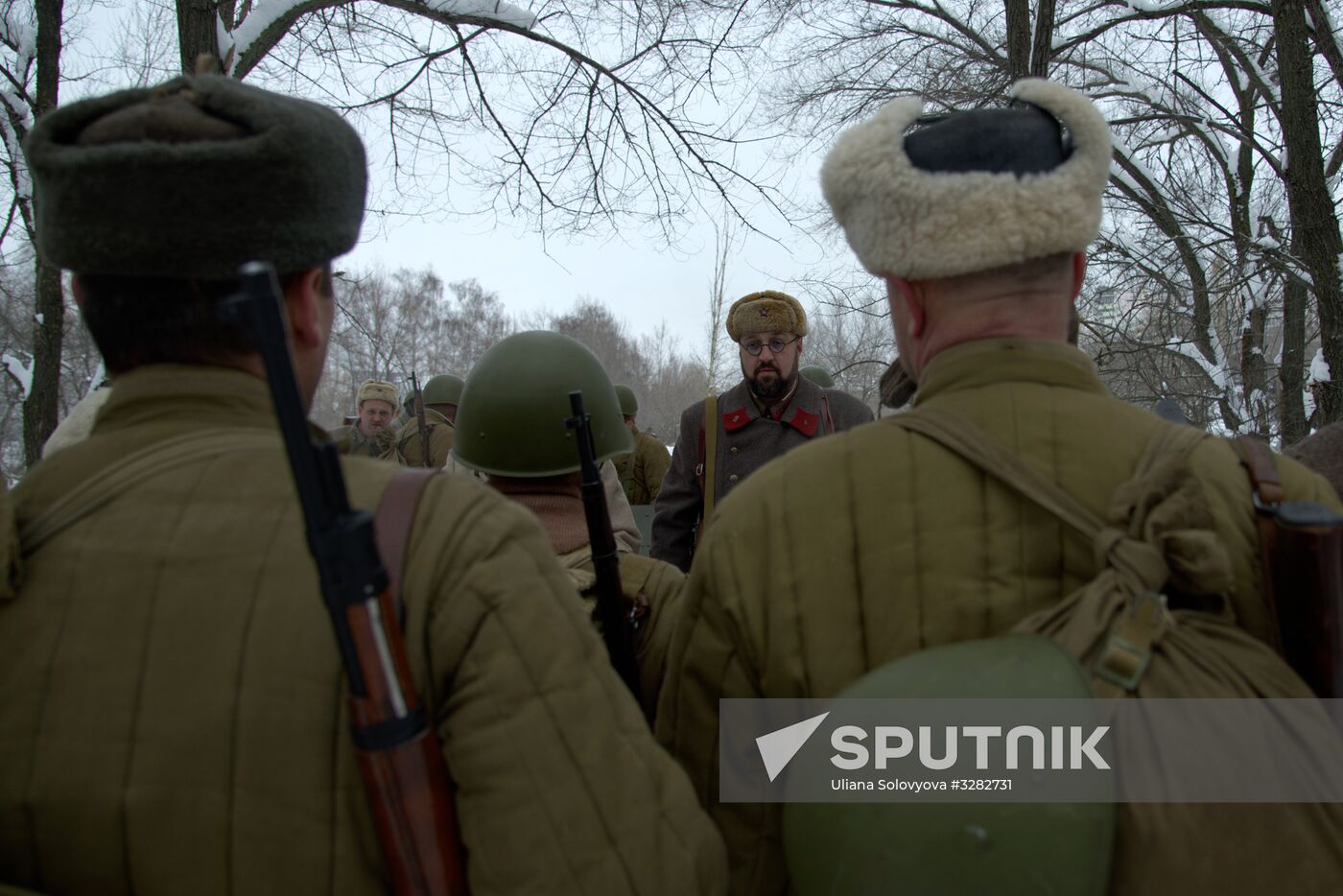 Historical reenactment to mark 75th anniversary of Voronezh's liberation from Nazi-Fascist invaders