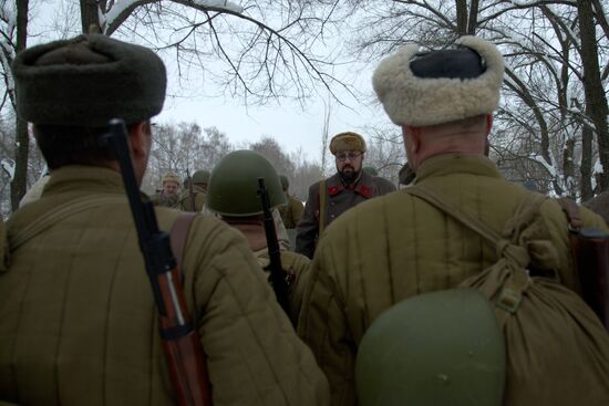 Historical reenactment to mark 75th anniversary of Voronezh's liberation from Nazi-Fascist invaders