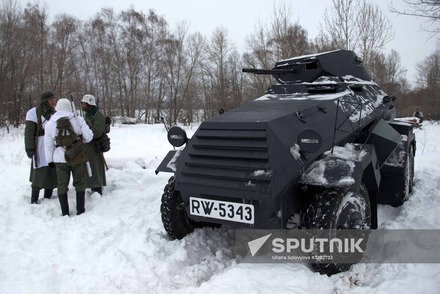 Historical reenactment to mark 75th anniversary of Voronezh's liberation from Nazi-Fascist invaders