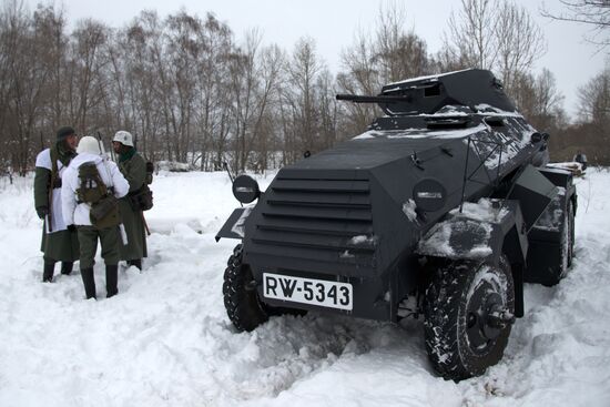 Historical reenactment to mark 75th anniversary of Voronezh's liberation from Nazi-Fascist invaders