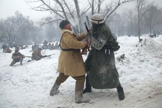 Historical reenactment to mark 75th anniversary of Voronezh's liberation from Nazi-Fascist invaders
