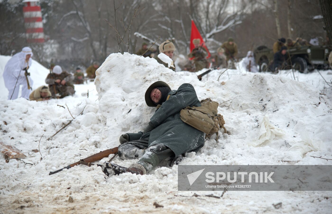 Historical reenactment to mark 75th anniversary of Voronezh's liberation from Nazi-Fascist invaders