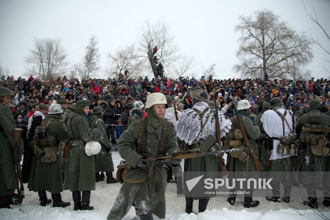 Historical reenactment to mark 75th anniversary of Voronezh's liberation from Nazi-Fascist invaders