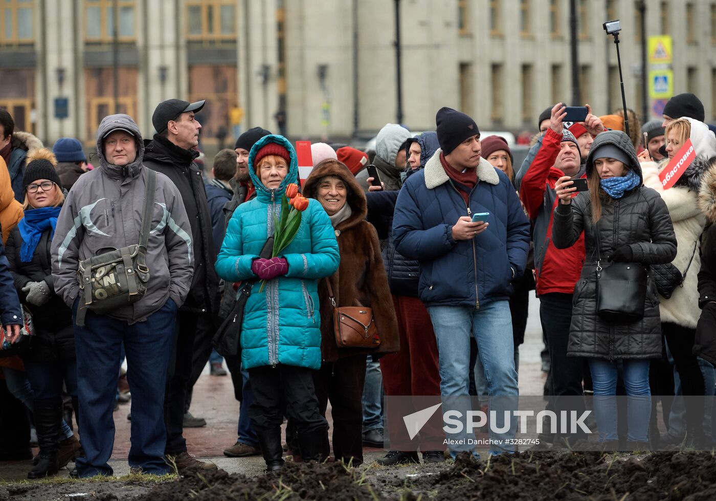 Unauthorized rally as part of Voters' Strike