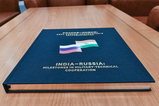 Book 'Russia-India: Milestones of Military-Technical Cooperation' presented