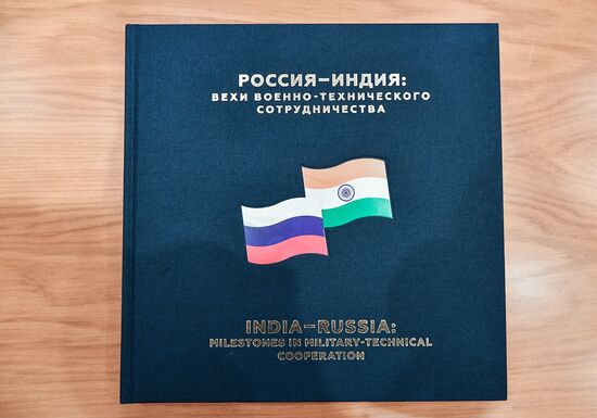 Book 'Russia-India: Milestones of Military-Technical Cooperation' presented