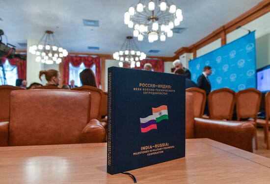 Book 'Russia-India: Milestones of Military-Technical Cooperation' presented