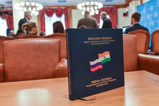 Book 'Russia-India: Milestones of Military-Technical Cooperation' presented