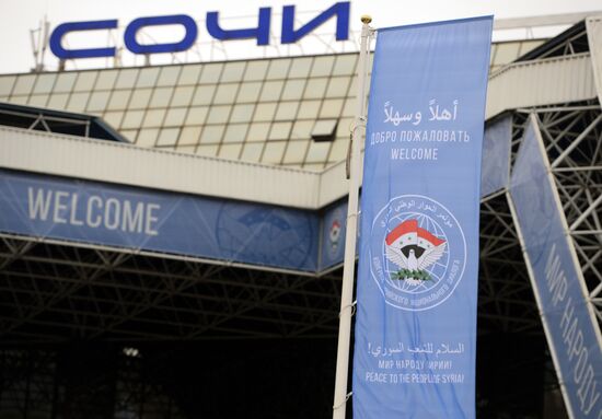 Preparations for Congress of Syrian National Dialog in Sochi