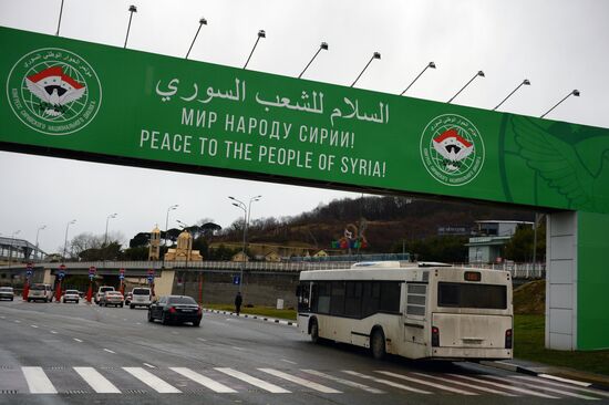 Preparations for Congress of Syrian National Dialog in Sochi