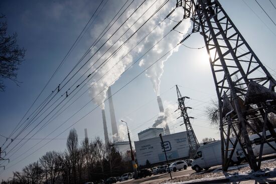Bishkek in winter