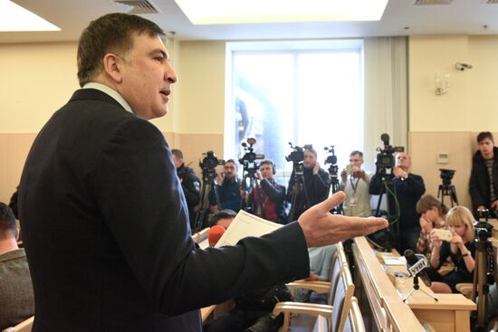 Kiev court reviews Mikheil Saakashvili's lawsuit against cancellation of his Ukrainian citizenship
