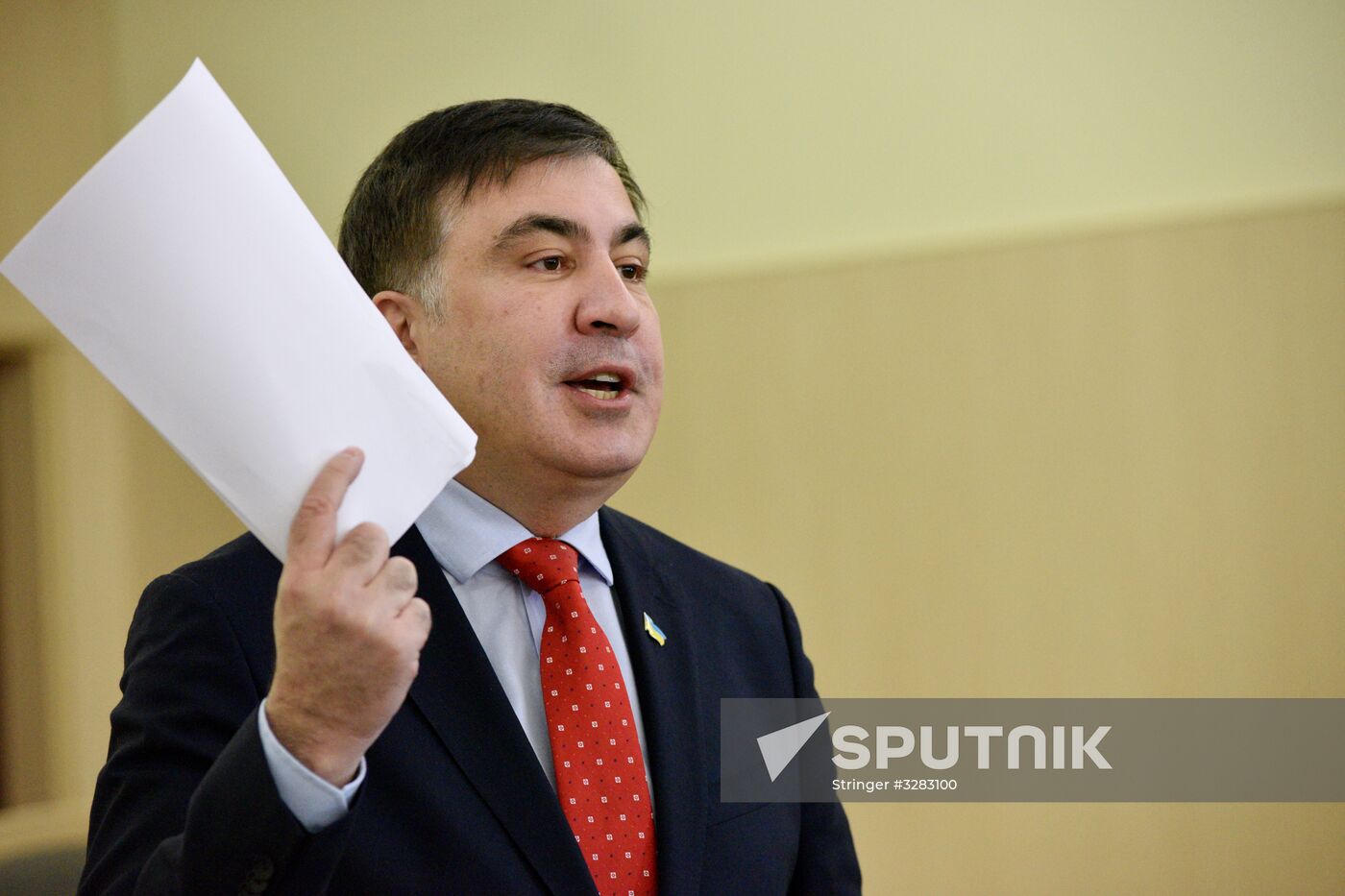 Kiev court reviews Mikheil Saakashvili's lawsuit against cancellation of his Ukrainian citizenship