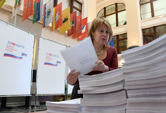 Signatures in support of Vladimir Putin submitted to Central Election Commission of Russian Federation