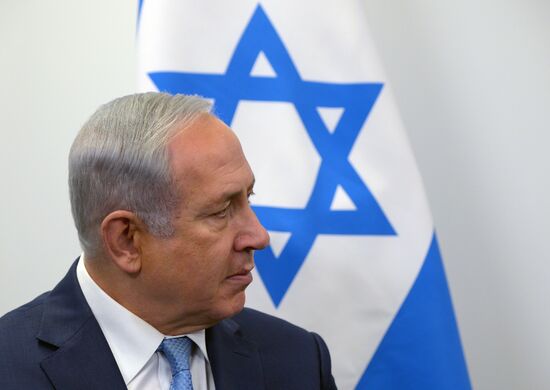 President Vladimir Putin meets with Prime Minister of Israel Benjamin Netanyahu