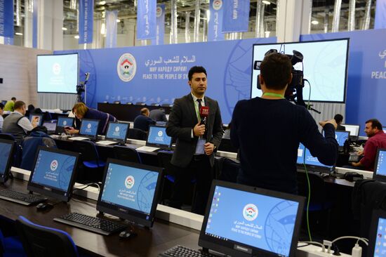 Preparations for Congress of Syrian National Dialog in Sochi