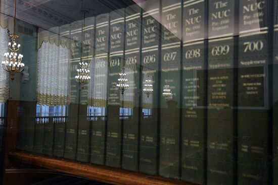 Preparations to open after restoration reading hall #3 in Russian State Libreary