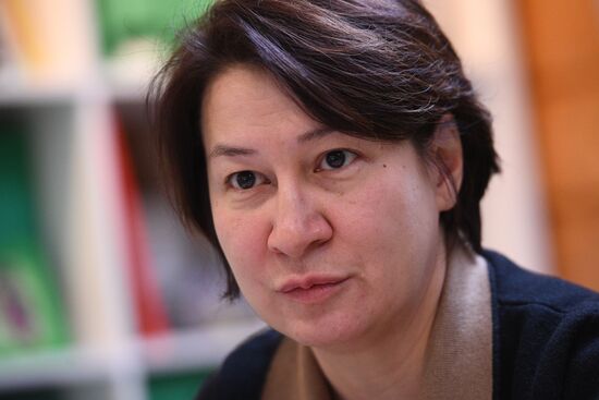 Lining-out nursery of planting stock for Moscow