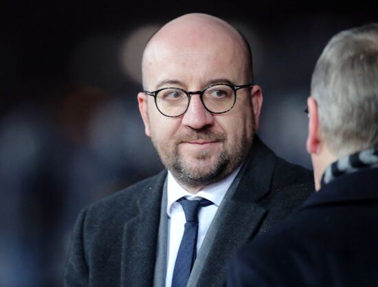Prime Minister of Belgium Charles Michel arrives in Moscow
