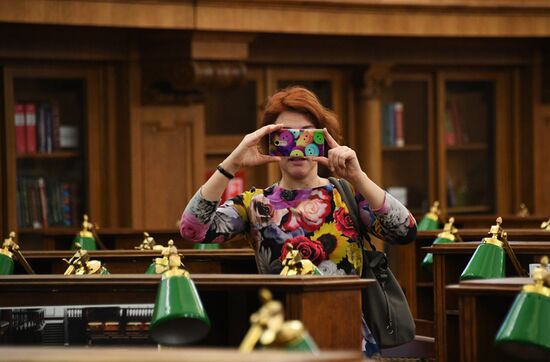 Russian State Library's Reading Room No. 3 reopens after upgrade
