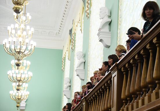 Russian State Library's Reading Room No. 3 reopens after upgrade